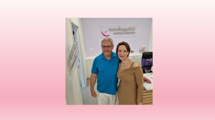 Herečka Tereza Kostková absolvovala  u nás pravidelné mamografické vyšetření